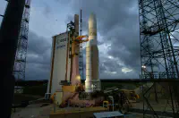 Le pas de tir Ariane 5