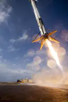Atterrissage Falcon Heavy