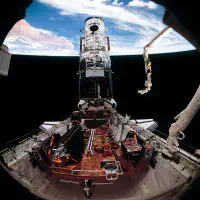 Mission STS61, capture d'Hubble