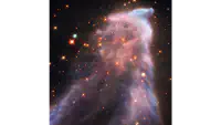 IC63 Ghost Nebula par Hubble